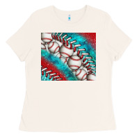 Bone baseball and gemstone tumbler Ladies Tee - BundleAndBundleShop