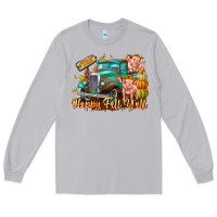 Moon Dust Farm Happy Fall Y'all Long Sleeve Tee - CowhideDigitalArt