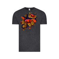 Vintage Black halloween pumpkin patch  2 Vintage Tee - BundleAndBundleShop