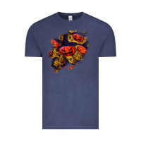 Vintage Denim halloween pumpkin patch  2 Vintage Tee - BundleAndBundleShop