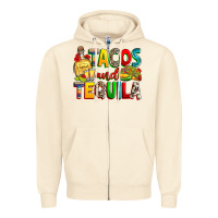 Tacos And Tequila Zipper Hoodie | Teevron