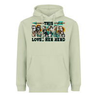 Matcha this mama loves her herd goats Heavyweight Hoodie - Jasminsmagicworld