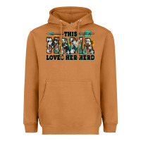 Meerkat this mama loves her herd goats Heavyweight Hoodie - Jasminsmagicworld