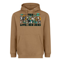 Toasted Coconut this mama loves her herd goats Heavyweight Hoodie - Jasminsmagicworld