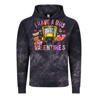 Cloud Black i have a bus full of valentines Vintage Hoodie - CowhideDigitalArt