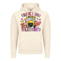 Vintage Artic i have a bus full of valentines Vintage Hoodie - CowhideDigitalArt