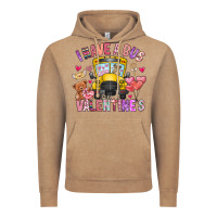 Vintage Coffee i have a bus full of valentines Vintage Hoodie - CowhideDigitalArt