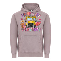 Vintage Zinc i have a bus full of valentines Vintage Hoodie - CowhideDigitalArt