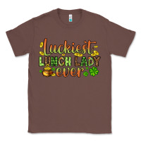 Chestnut St. Patrick's Luckiest lunch lady ever Classic Tee - OliviaCreatesArt