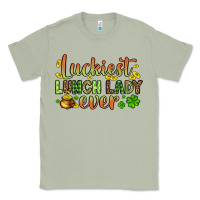 Matcha St. Patrick's Luckiest lunch lady ever Classic Tee - OliviaCreatesArt
