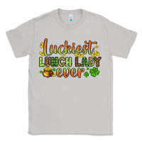 Moon Dust St. Patrick's Luckiest lunch lady ever Classic Tee - OliviaCreatesArt