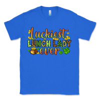 True Royal St. Patrick's Luckiest lunch lady ever Classic Tee - OliviaCreatesArt