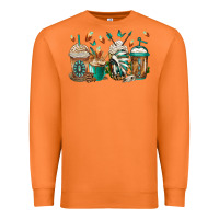 Carrot indian headdress coffee cups Premium Sweatshirt - Jasminsmagicworld