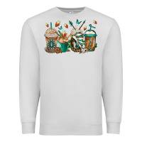 Dove Grey indian headdress coffee cups Premium Sweatshirt - Jasminsmagicworld