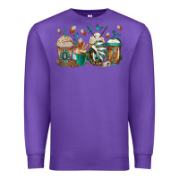 Purple indian headdress coffee cups Premium Sweatshirt - Jasminsmagicworld