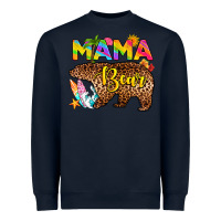 Navy mama bear summer Heavyweight Sweatshirt - RanaPortraitStore
