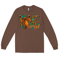 Chestnut Love Fall Y'all Long Sleeve Tee - CowhideDigitalArt
