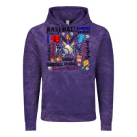 Cloud Purple baseball mom Vintage Hoodie - CowhideDigitalArt
