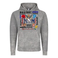 Cloud Rock baseball mom Vintage Hoodie - CowhideDigitalArt