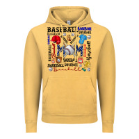 Vintage Mustard baseball mom Vintage Hoodie - CowhideDigitalArt