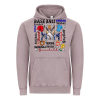 Vintage Zinc baseball mom Vintage Hoodie - CowhideDigitalArt