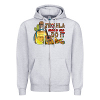 Heather Grey tequila made me do it Zipper Hoodie - RanaPortraitStore