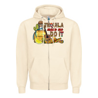 Sandshell tequila made me do it Zipper Hoodie - RanaPortraitStore