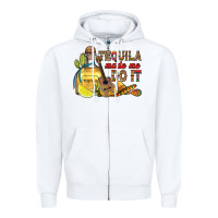 White tequila made me do it Zipper Hoodie - RanaPortraitStore
