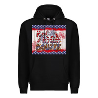 Black red white boujee Premium Hoodie - Artiststas