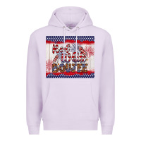 Lilac red white boujee Premium Hoodie - Artiststas