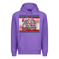 Purple red white boujee Premium Hoodie - Artiststas