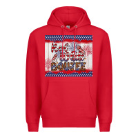 Red red white boujee Premium Hoodie - Artiststas