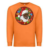 Carrot Black Santa Christmas Premium Sweatshirt - RanaPortraitStore