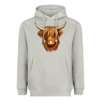 Moon Dust long haired cow Heavyweight Hoodie - Jasminsmagicworld