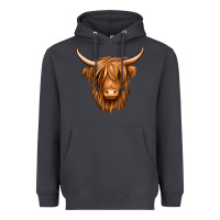 Smoke long haired cow Heavyweight Hoodie - Jasminsmagicworld