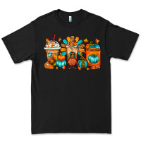 Black Thanksgiving Coffee Cups Premium Tee - FaDigitalArtStudio