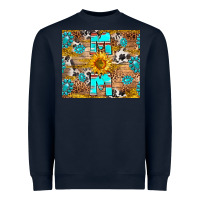 Navy western mom Heavyweight Sweatshirt - RanaPortraitStore