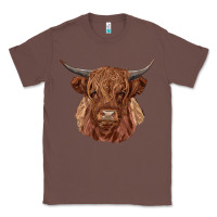 Chestnut highland cow Classic Tee - RanaPortraitStore