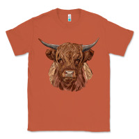 Copper highland cow Classic Tee - RanaPortraitStore