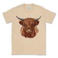 Mushroom highland cow Classic Tee - RanaPortraitStore