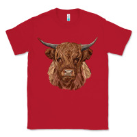 Red highland cow Classic Tee - RanaPortraitStore