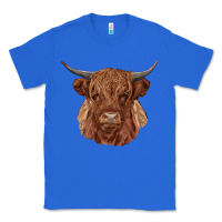 True Royal highland cow Classic Tee - RanaPortraitStore