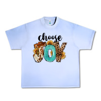 Grape Ice Choose Joy Urban Heavy Tee - FaDigitalArtStudio