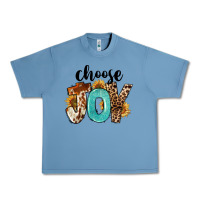 Pebble Blue Choose Joy Urban Heavy Tee - FaDigitalArtStudio