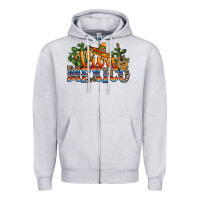 Heather Grey viva mexico Zipper Hoodie - RanaPortraitStore