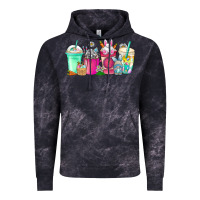 Cloud Black easter day coffee Vintage Hoodie - CowhideDigitalArt