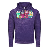 Cloud Purple easter day coffee Vintage Hoodie - CowhideDigitalArt
