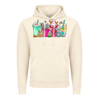 Vintage Artic easter day coffee Vintage Hoodie - CowhideDigitalArt