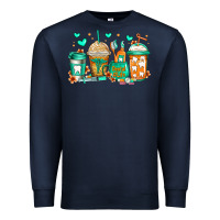 Navy dental life coffee cups Premium Sweatshirt - Jasminsmagicworld