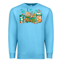 Ocean Blue dental life coffee cups Premium Sweatshirt - Jasminsmagicworld